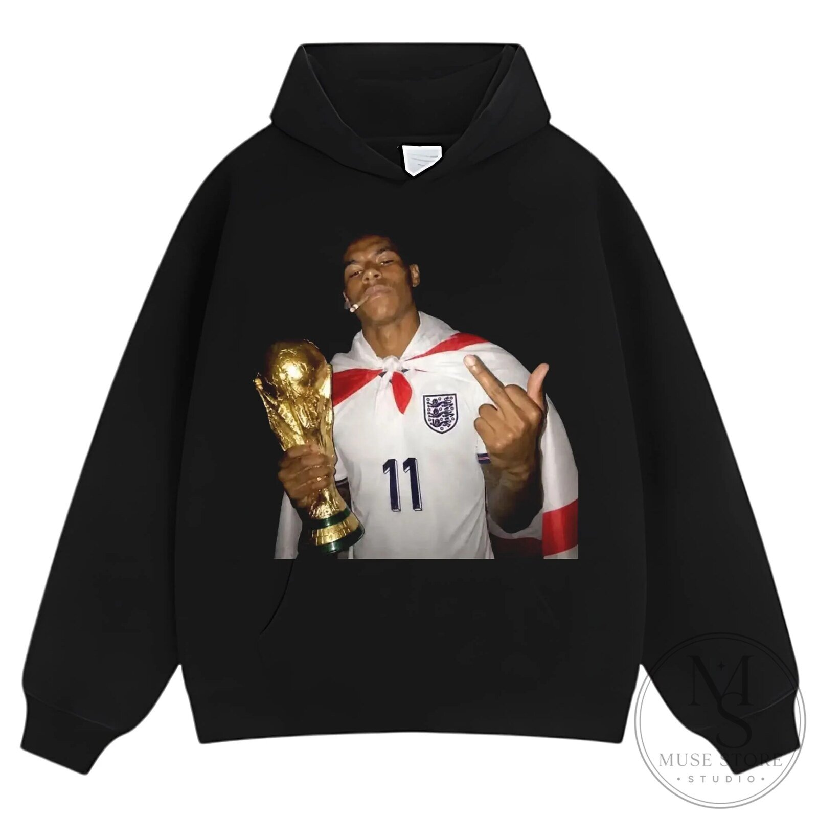 England World Cup Champion T-Shirt featuring Marcus Rashford 17 England World Cup Champion T-Shirt featuring Marcus Rashford