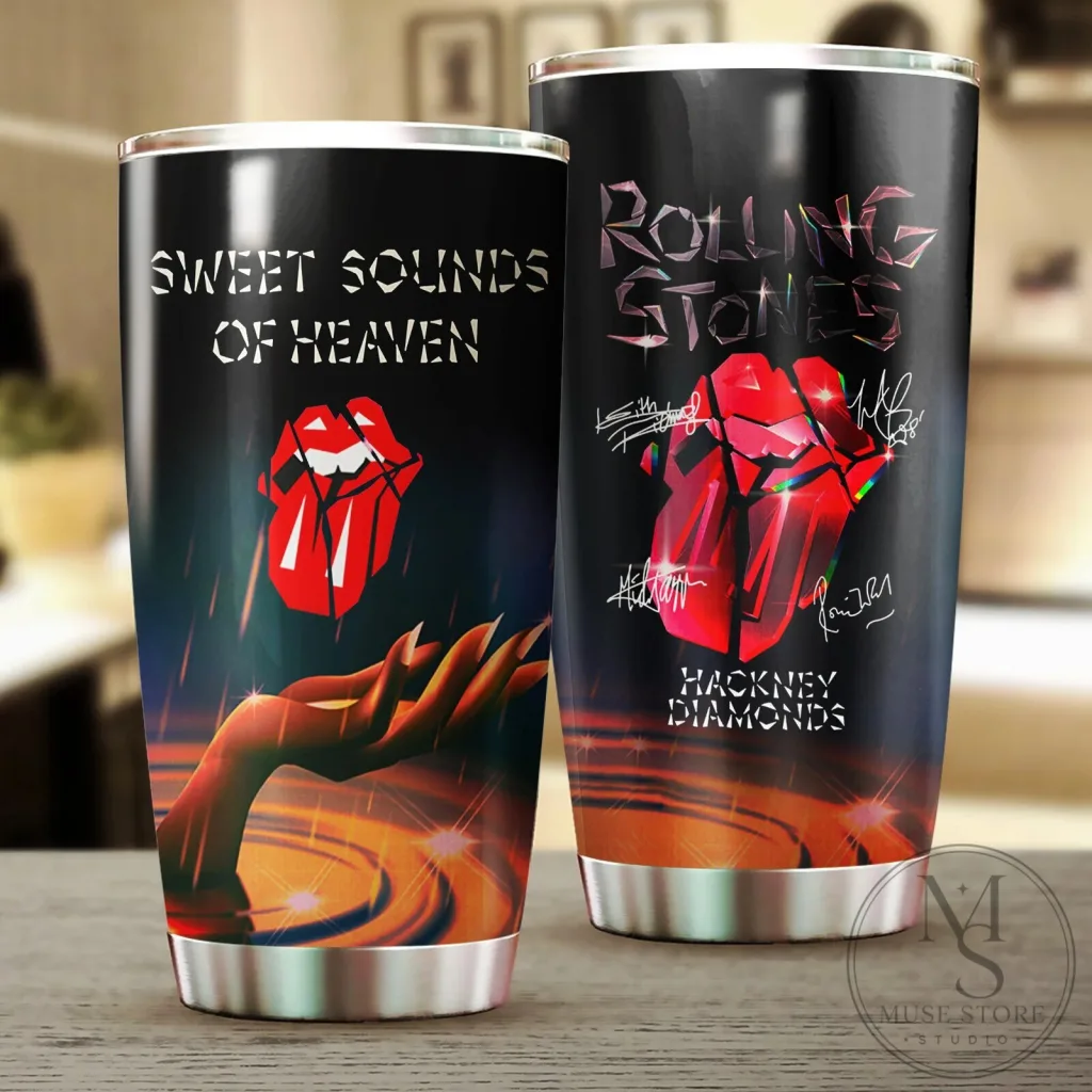 Rolling Stones Sweet Sounds of Heaven Hackney Diamonds Tumbler Rolling Stones Sweet Sounds of Heaven Hackney Diamonds Tumbler