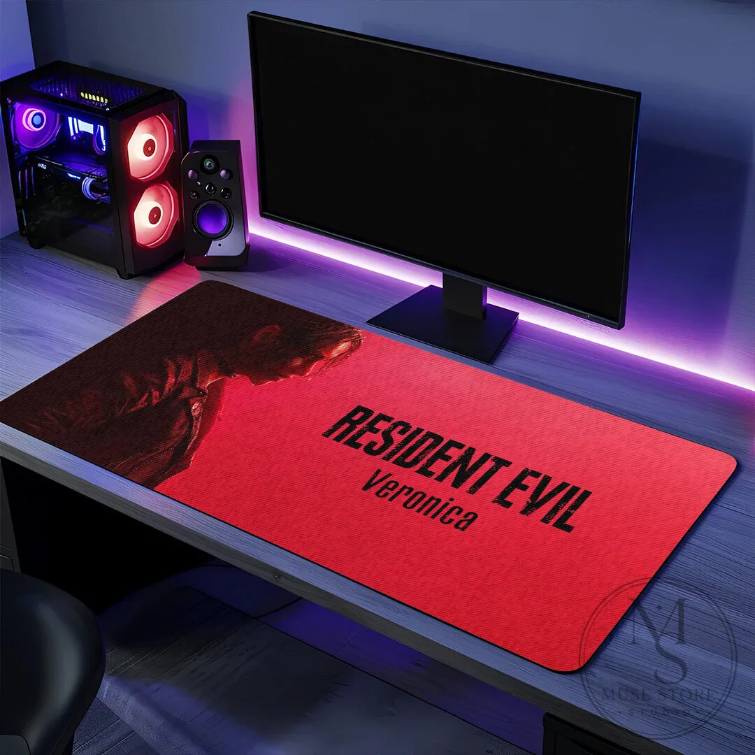 Resident Evil Veronica Custom Gaming Desk Mat with LED Lighting 13 Resident Evil Veronica Custom Gaming Desk Mat with LED Lighting