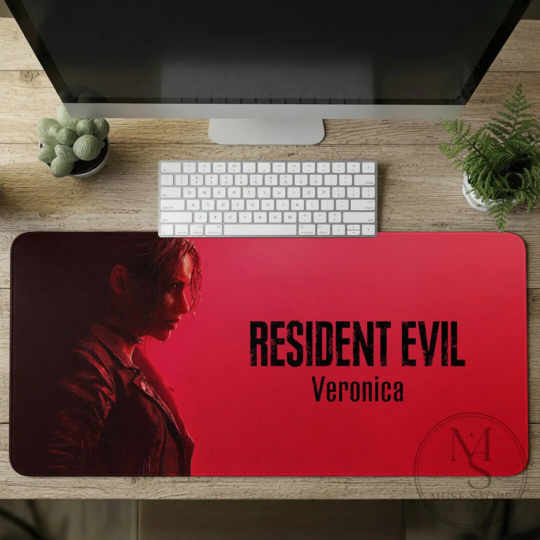 Resident Evil Veronica Custom Gaming Desk Mat with LED Lighting 14 Resident Evil Veronica Custom Gaming Desk Mat with LED Lighting