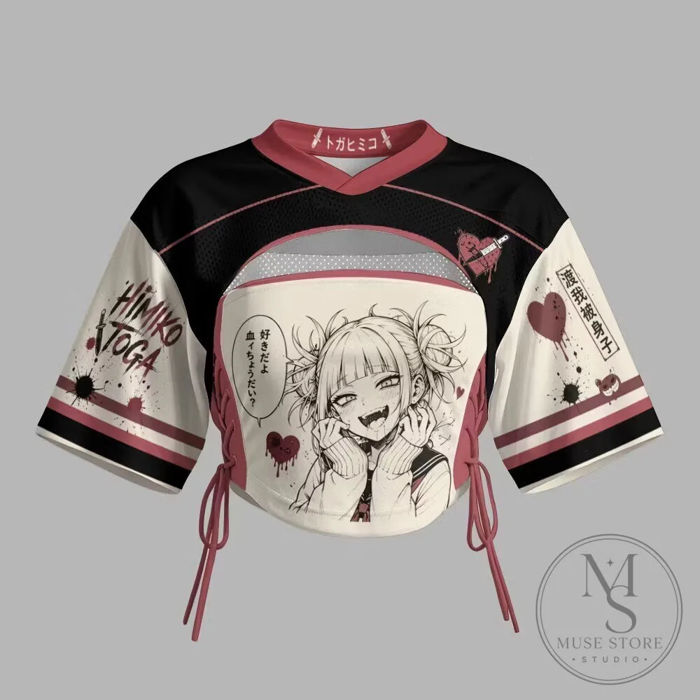 Himiko Toga My Hero Academia Anime Cropped Jersey