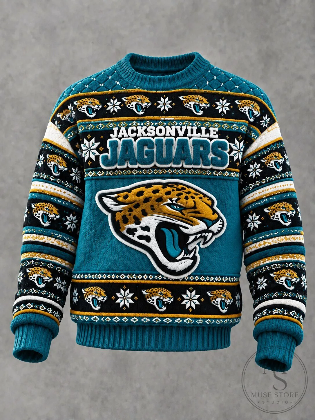 Jacksonville Jaguars Ugly Christmas Sweater