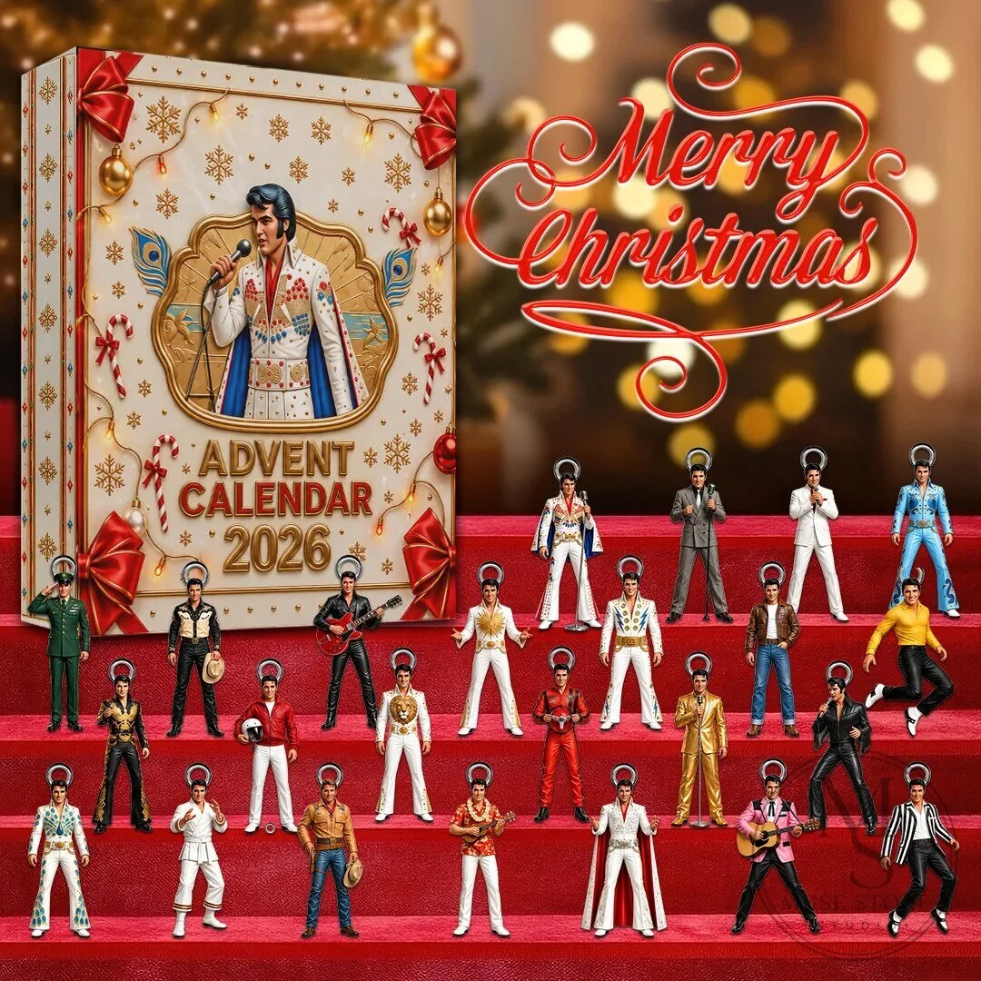 Elvis Presley Christmas Countdown Advent Calendar 2026