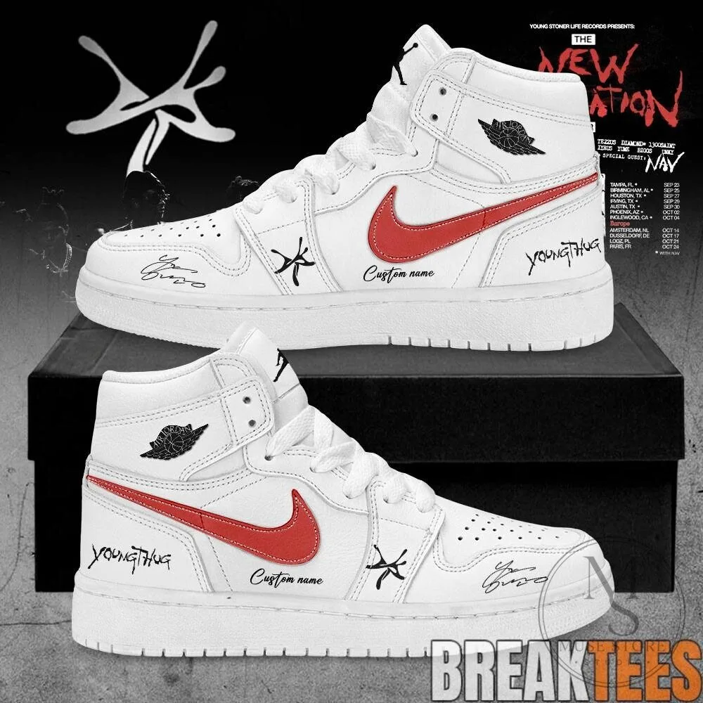 Young Thug And YSL The New Generation Tour Custom Air Jordan Shoes 11 Young Thug And YSL The New Generation Tour Custom Air Jordan Shoes