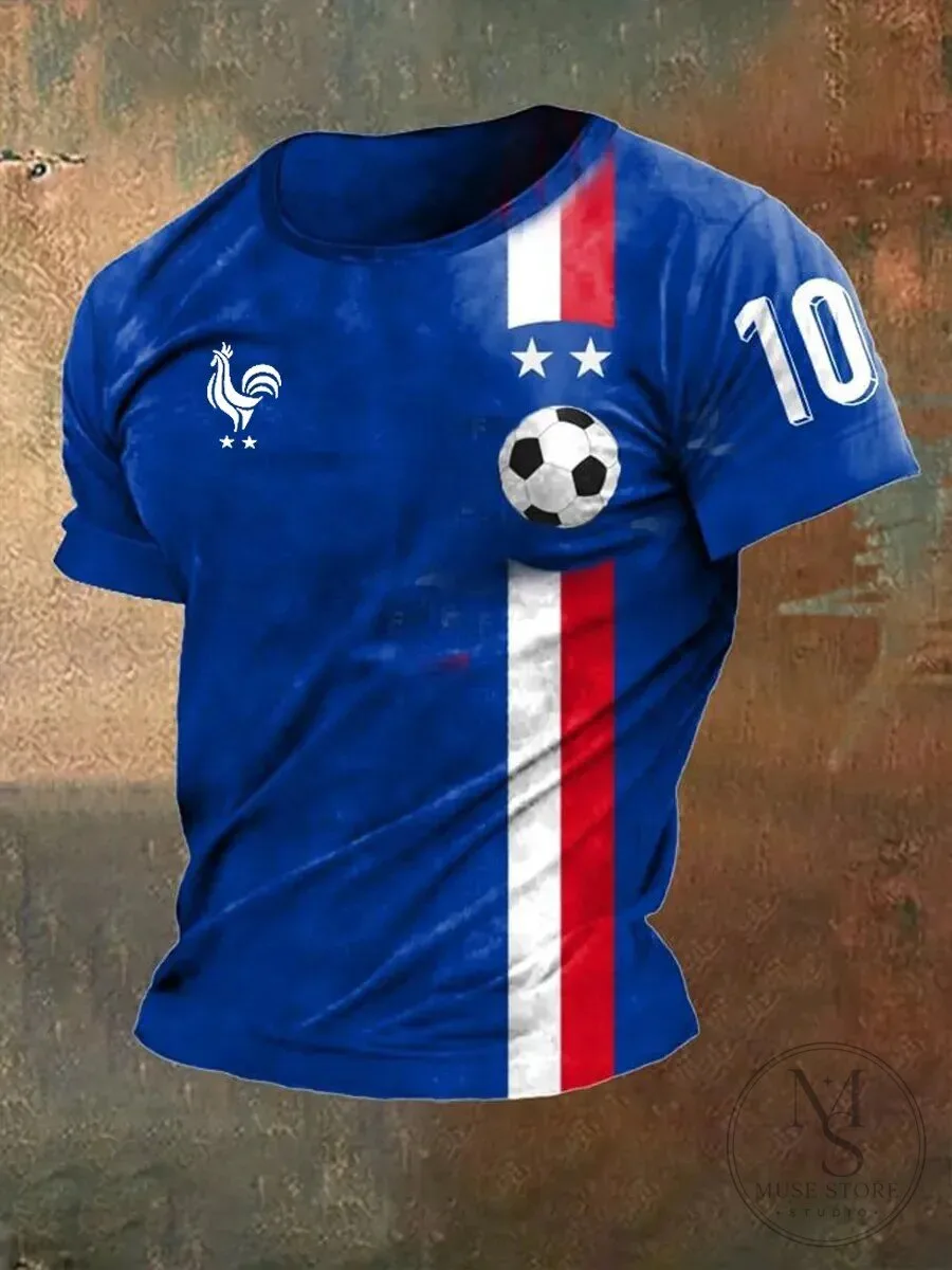 France Football Team Number 10 Soccer Jersey