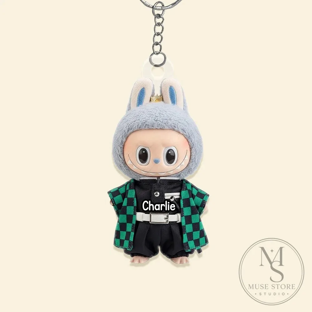 Demon Slayer Tanjiro Kamado Anime Character Keychain Collectible Figurine 7 Demon Slayer Tanjiro Kamado Anime Character Keychain Collectible Figurine