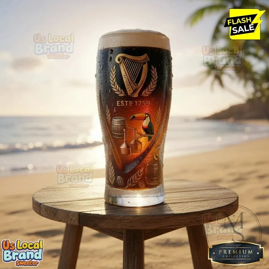 Guinness Brewery Established 1759 Heritage Pint Beer Drinking Glass