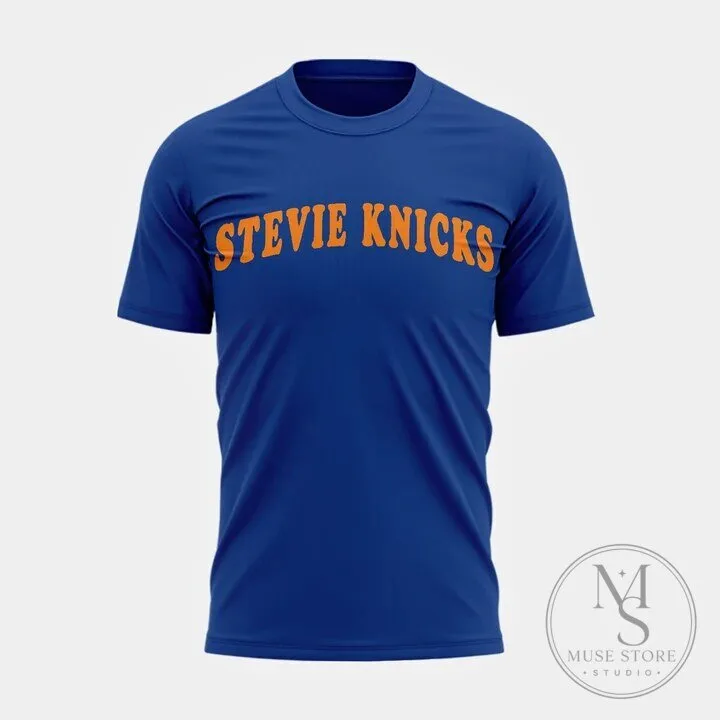 Blue T-Shirt Featuring Taylor Swift and Stevie Nicks 8 Blue T-Shirt Featuring Taylor Swift and Stevie Nicks