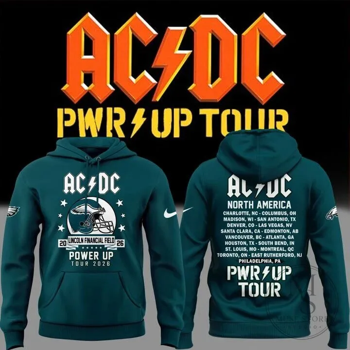 Philadelphia Eagles Hoodie for the 2026 AC/DC Power Up Tour 2 Philadelphia Eagles Hoodie for the 2026 AC/DC Power Up Tour