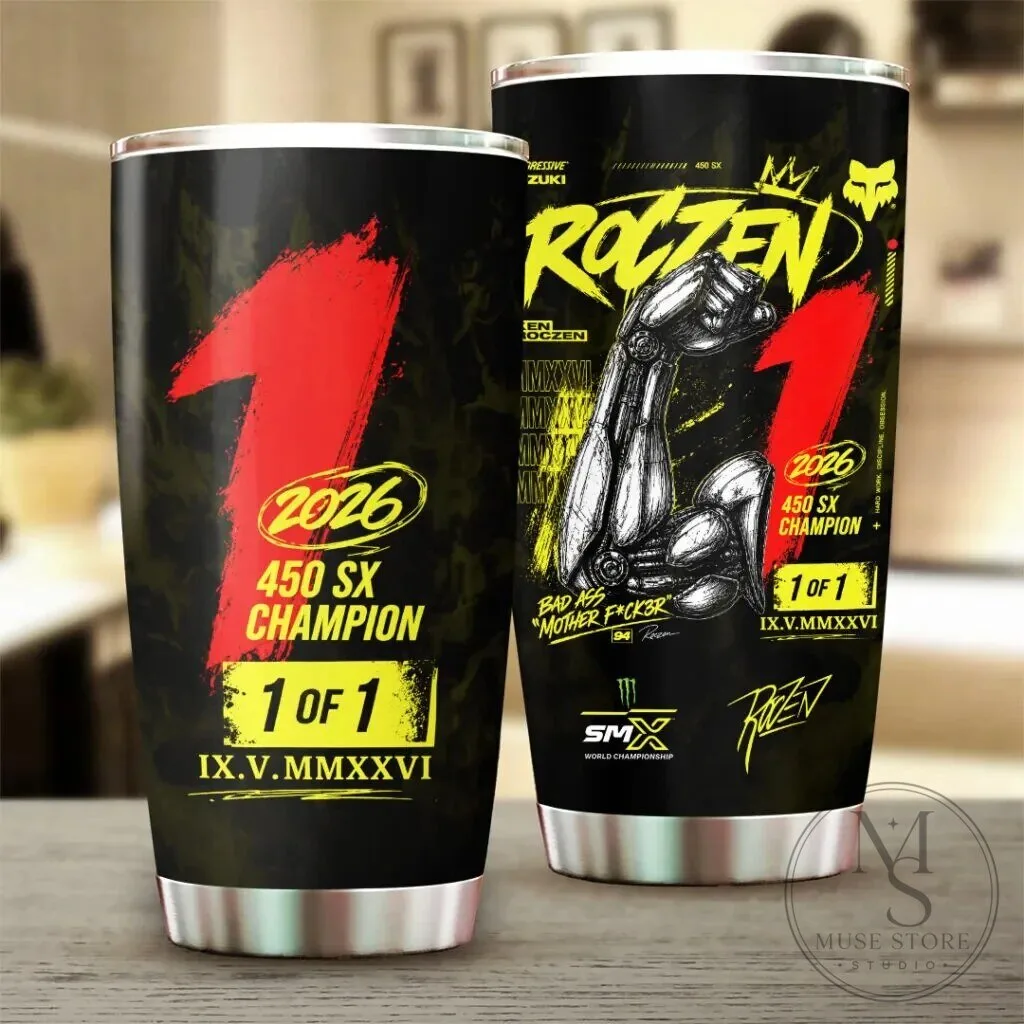 Ken Roczen 2026 450SX Champion Motocross Racing Tumbler