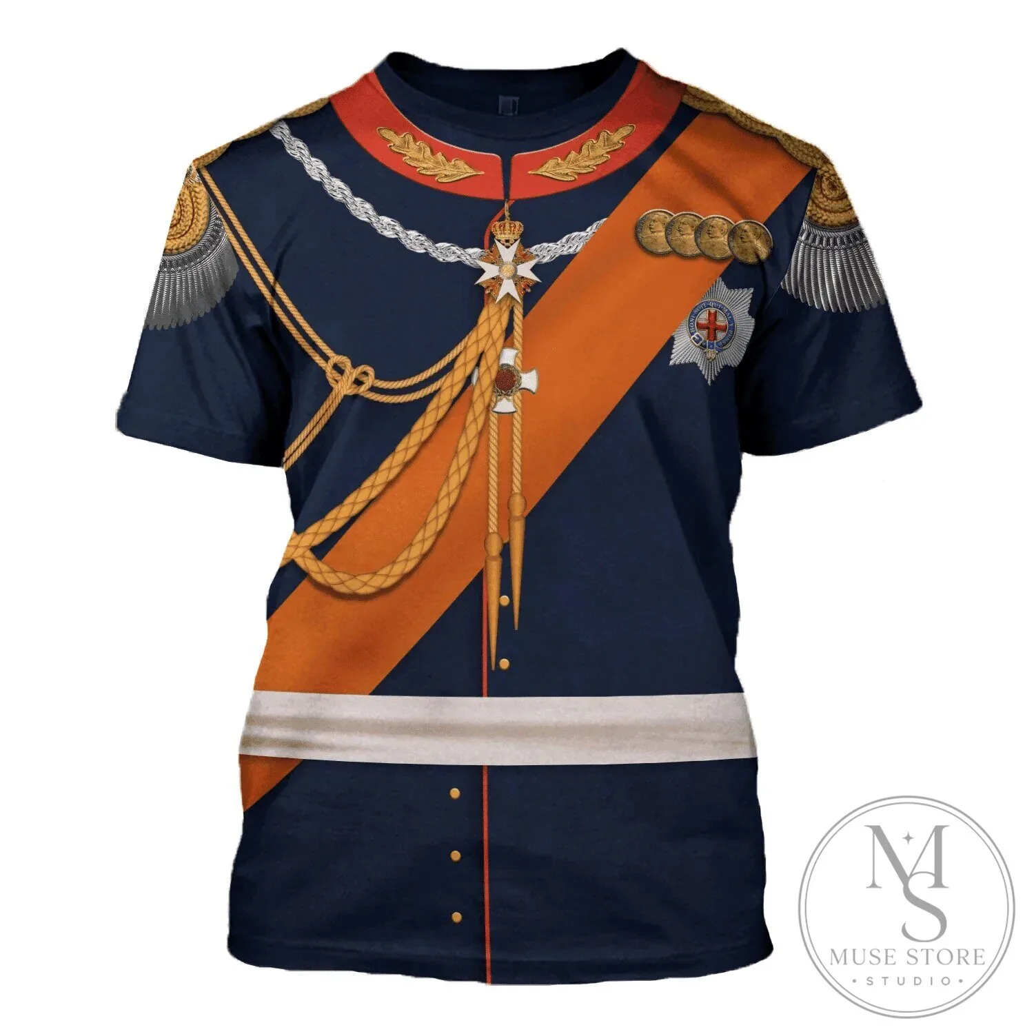 Wilhelm II German Emperor Military Uniform Hoodie 17 Wilhelm II German Emperor Military Uniform Hoodie