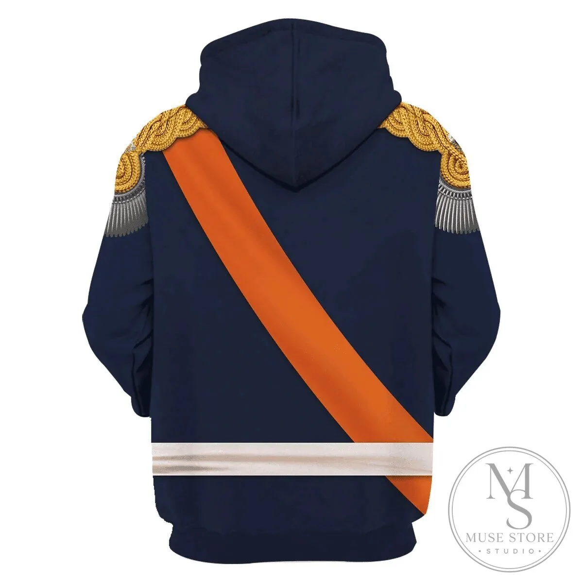 Wilhelm II German Emperor Military Uniform Hoodie 20 Wilhelm II German Emperor Military Uniform Hoodie