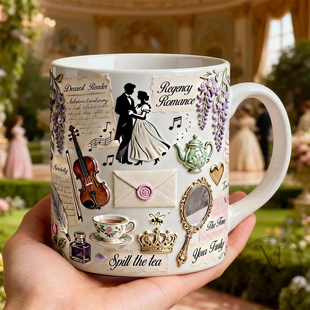 Regency Romance Dearest Reader Personalized Coffee Mug
