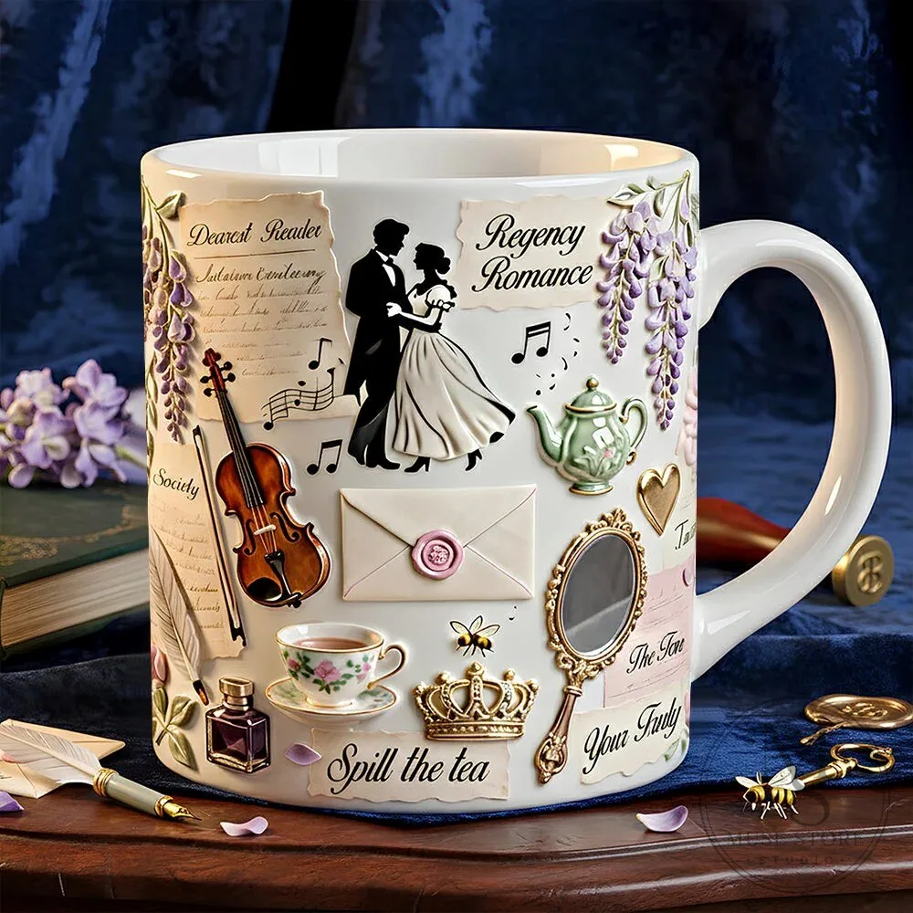 Regency Romance Dearest Reader Personalized Coffee Mug 8 Regency Romance Dearest Reader Personalized Coffee Mug