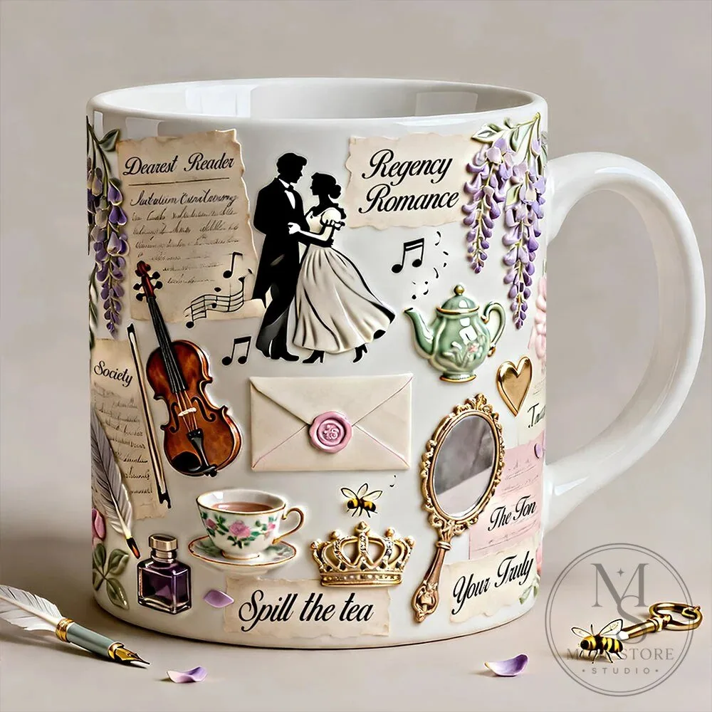 Regency Romance Dearest Reader Personalized Coffee Mug 9 Regency Romance Dearest Reader Personalized Coffee Mug