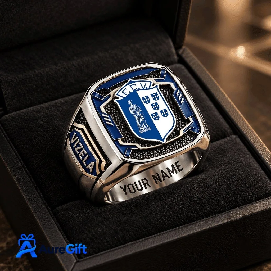 F.C. Vizela Primeira Liga Soccer Club Custom Fan Ring