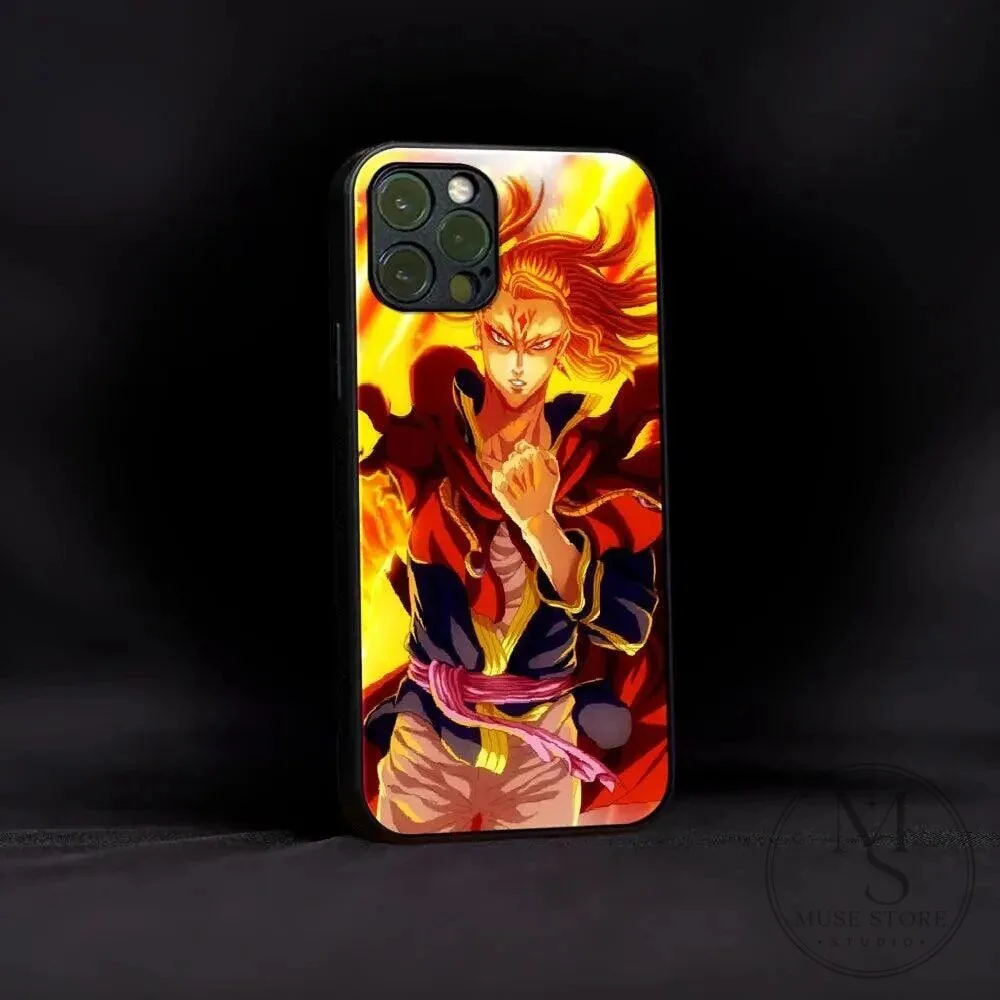 Fuegoleon Vermillion Black Clover Anime Character Art Phone Case