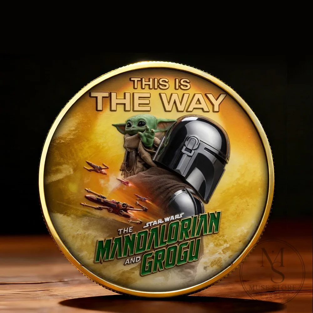 Star Wars The Mandalorian and Grogu This Is The Way Commemorative Coin