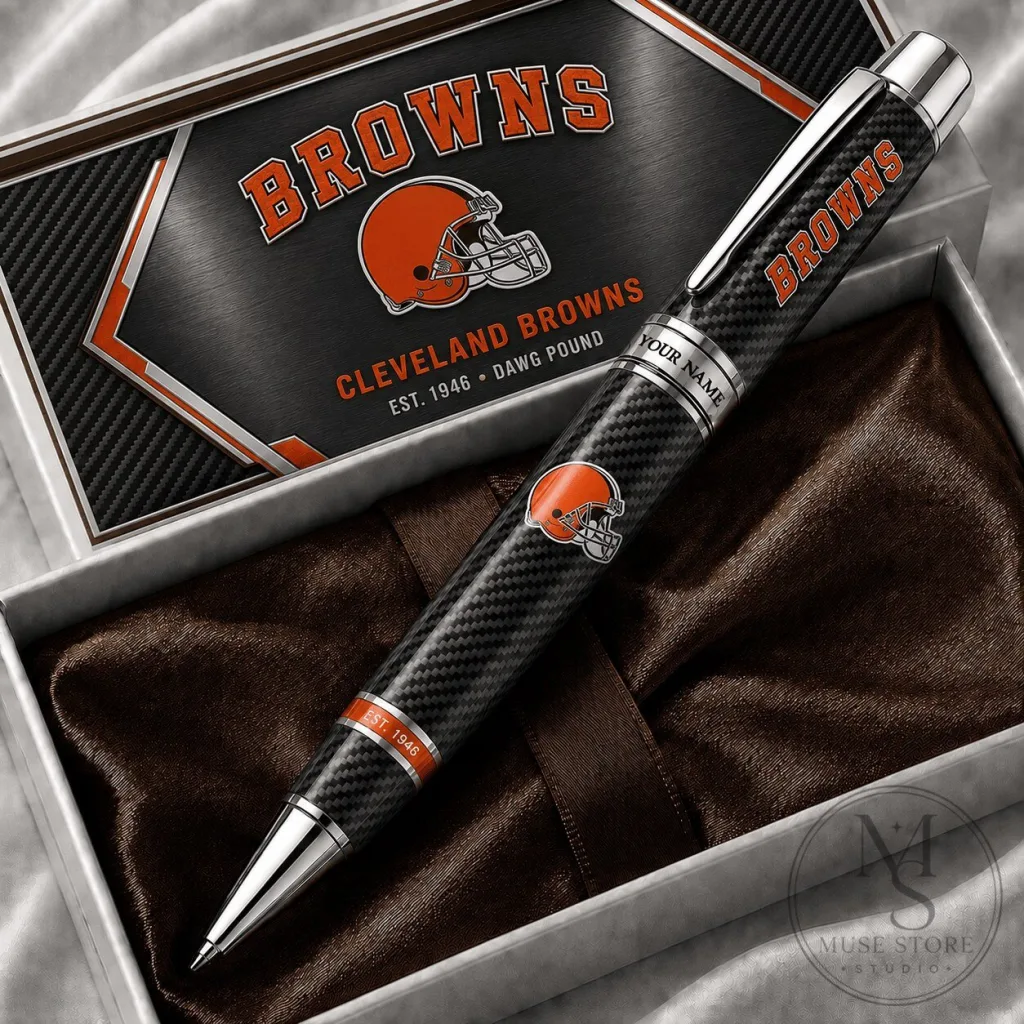 Cleveland Browns Football Team Personalized Engraved Ballpoint Pen Cleveland Browns Football Team Personalized Engraved Ballpoint Pen