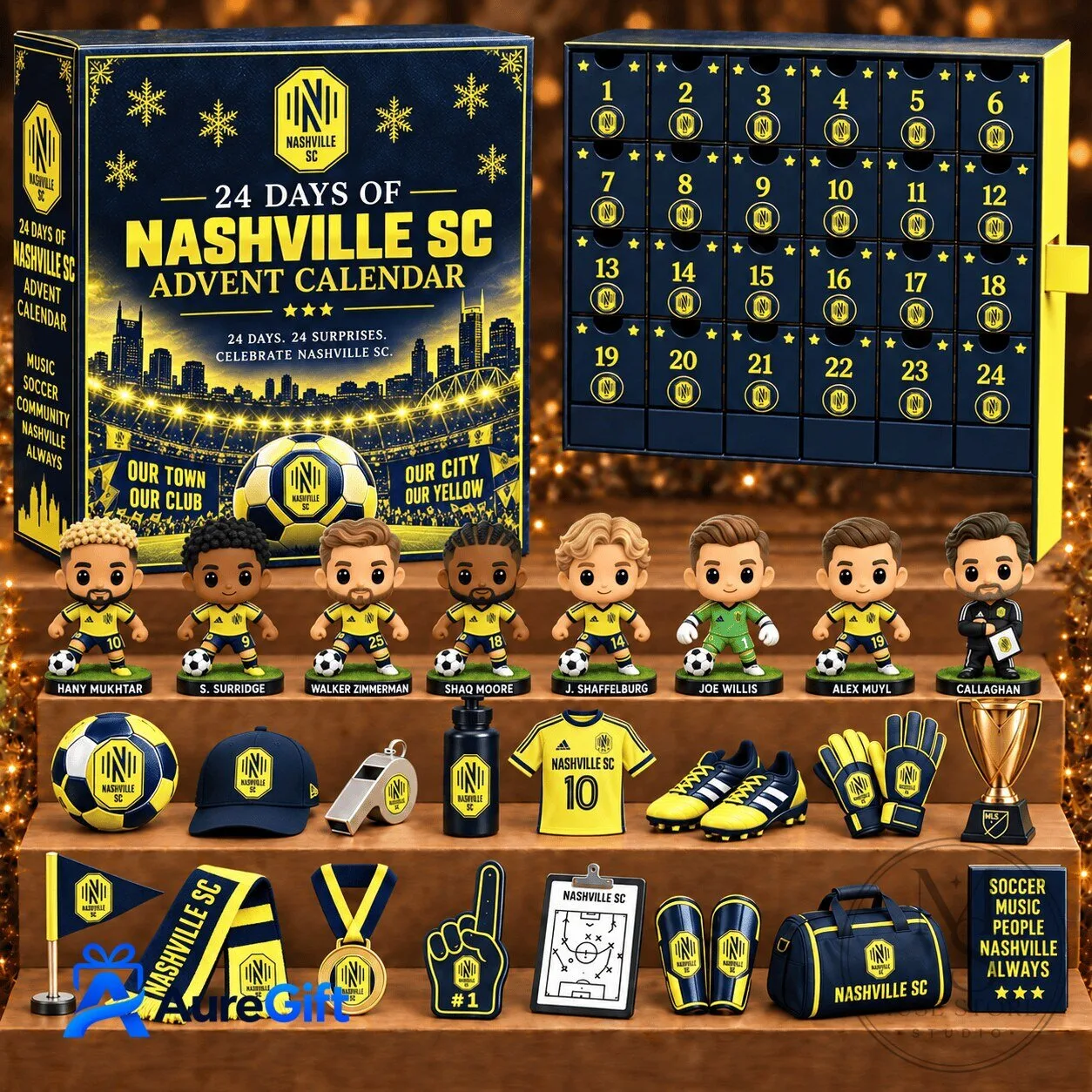 Nashville SC Major League Soccer 24 Days of Advent Calendar Blind Box