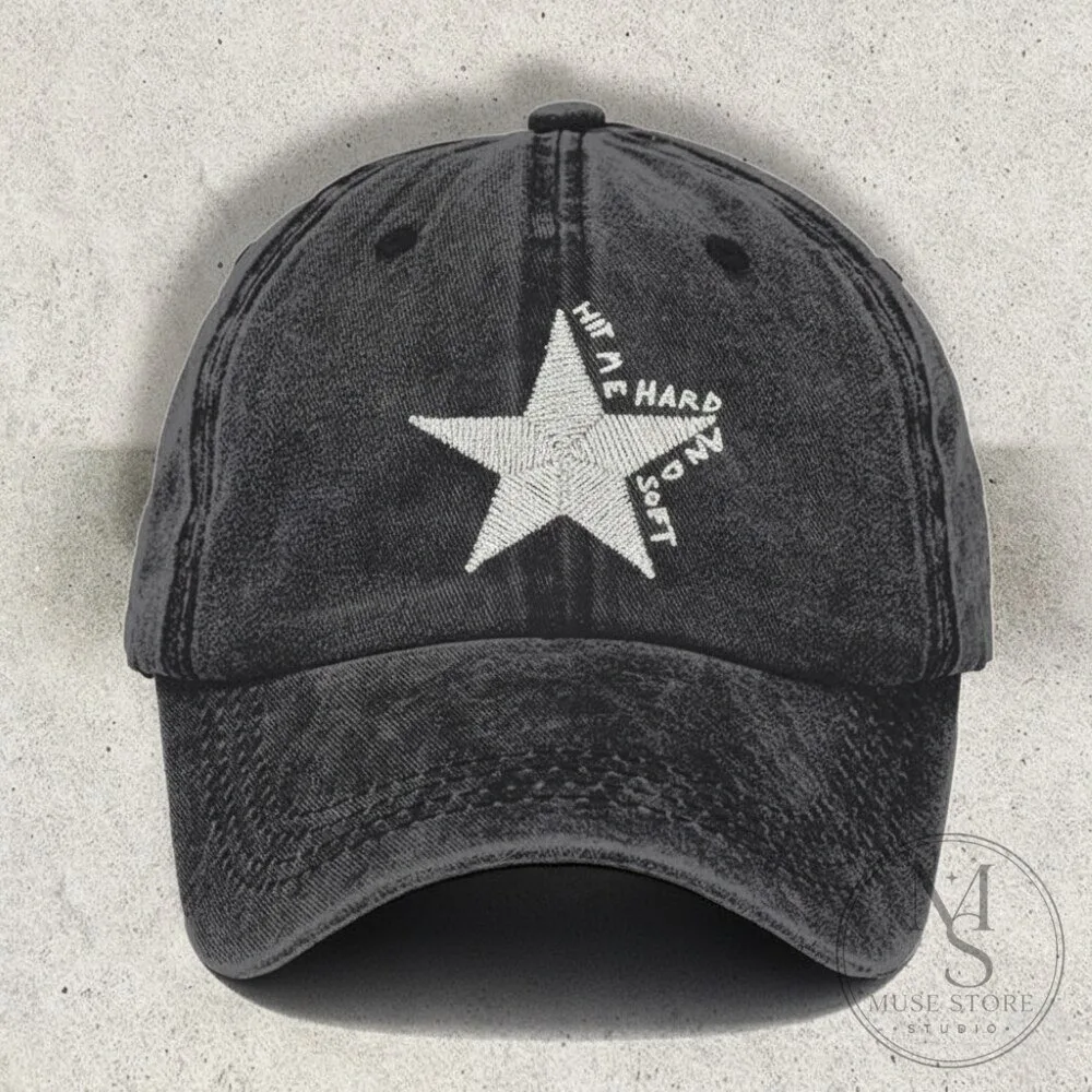 Hit Me Hard and Soft Embroidered Vintage Baseball Cap Hat 12 Hit Me Hard and Soft Embroidered Vintage Baseball Cap Hat