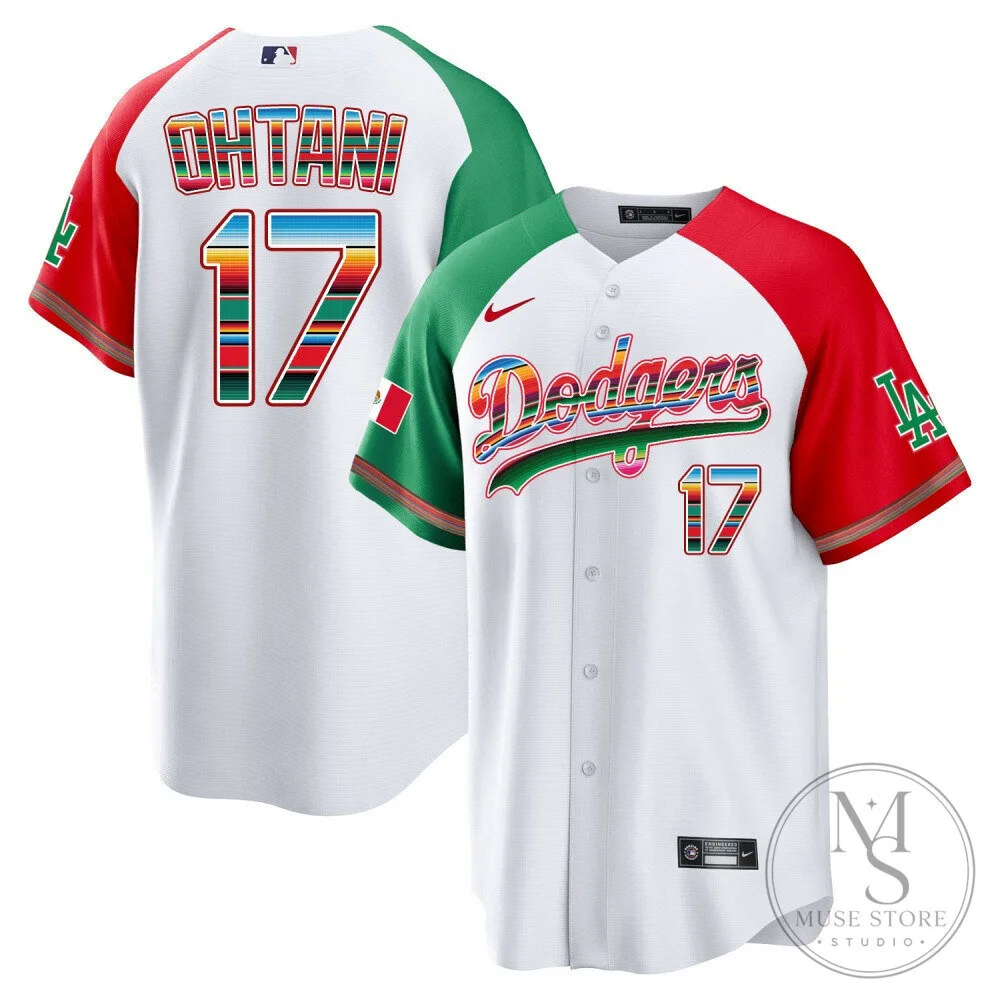 Los Angeles Dodgers Shohei Ohtani Mexico Alternate Baseball Jersey
