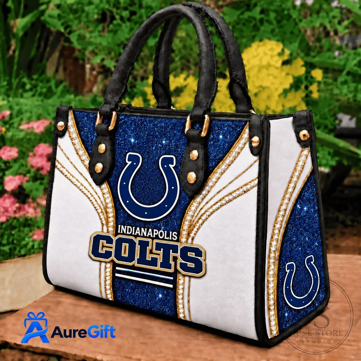 Indianapolis Colts Football Team Logo Women's Fashion Handbag