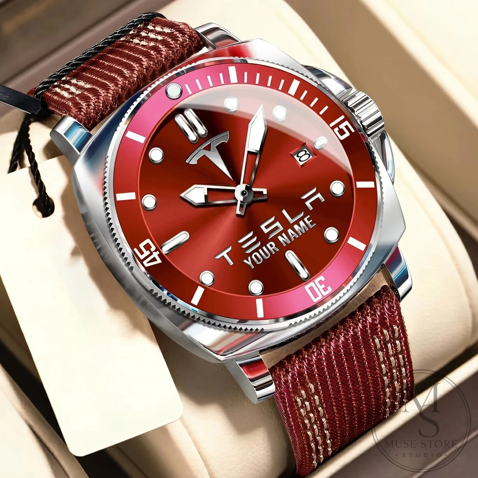 Tesla Luxury Fashion Men's Sport Watch