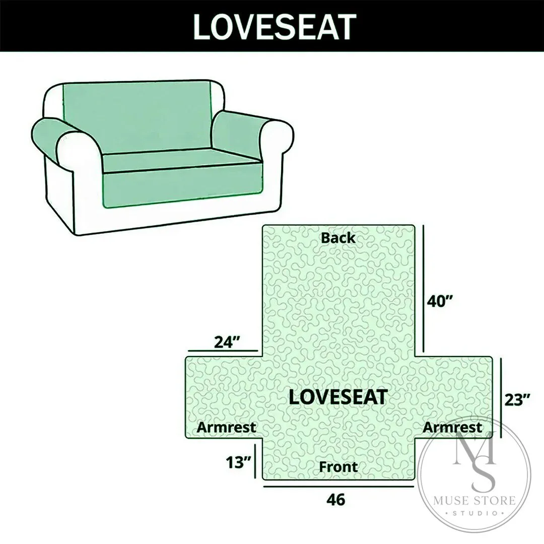 Winter Forest Cabin Bear Deer Patchwork Quilted Sofa Cover 16 Winter Forest Cabin Bear Deer Patchwork Quilted Sofa Cover