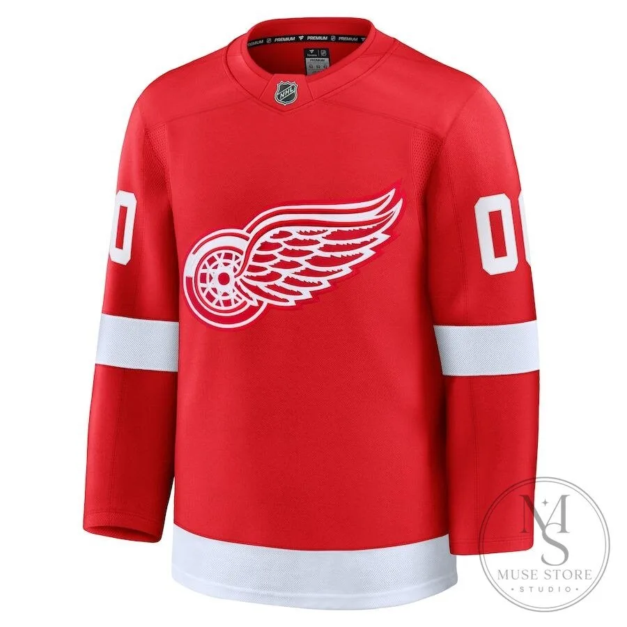 Detroit Red Wings NHL Hockey Fanatics Home Red Jersey