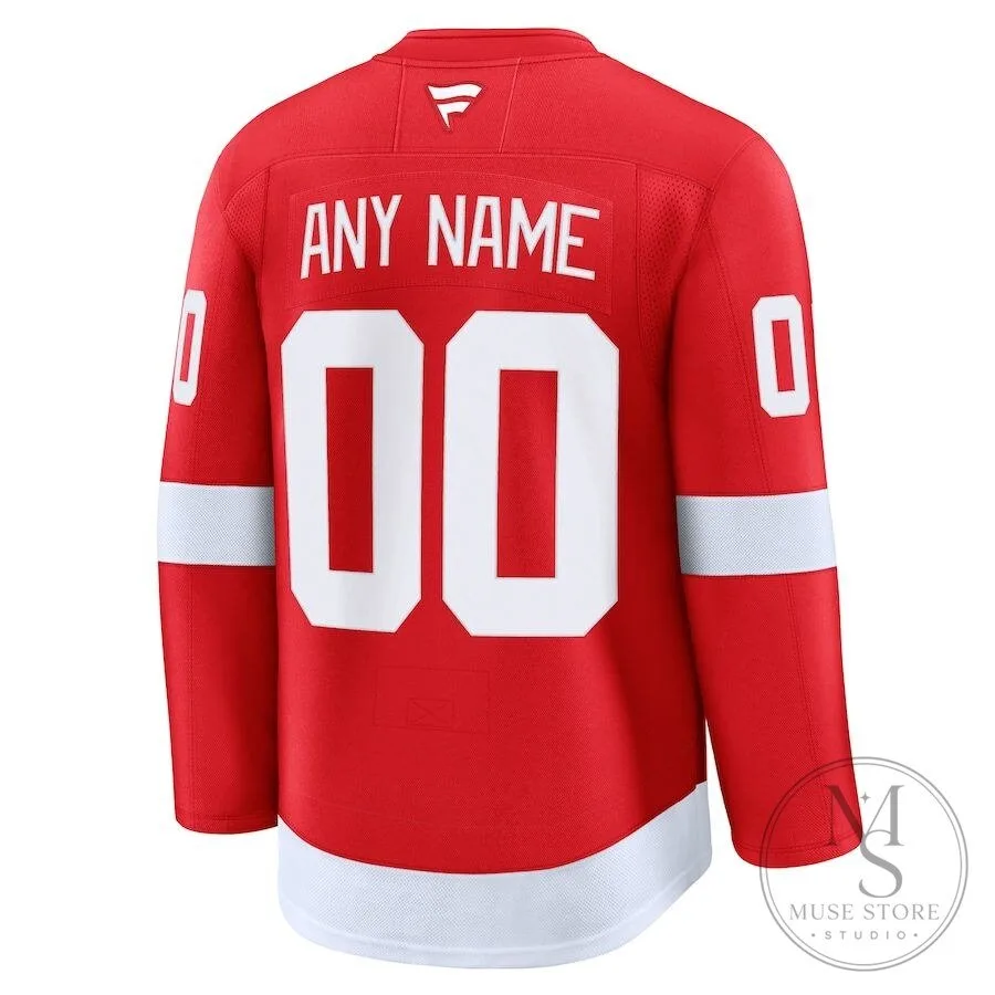 Detroit Red Wings NHL Hockey Fanatics Home Red Jersey 7 Detroit Red Wings NHL Hockey Fanatics Home Red Jersey