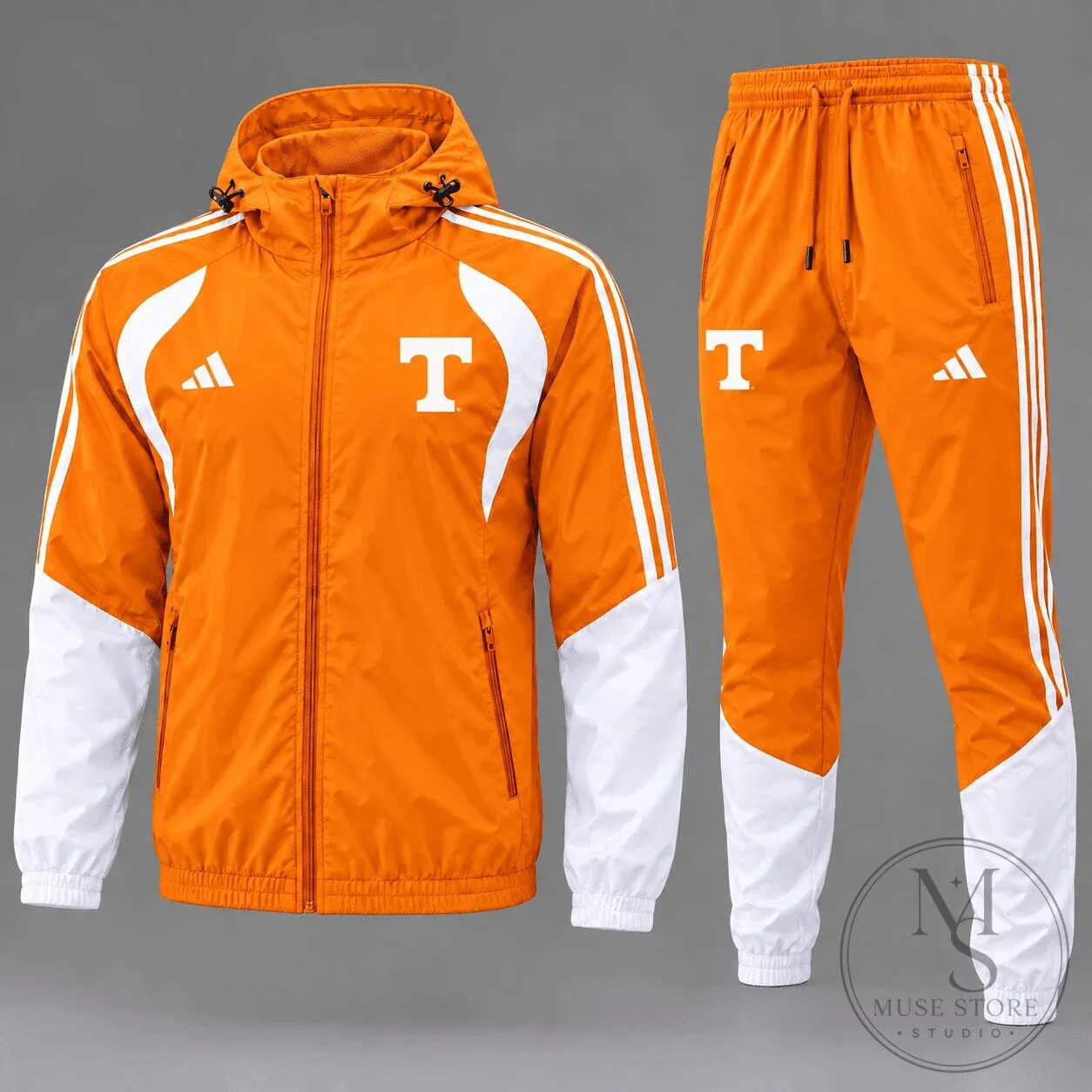 Tennessee Volunteers NCAA Game Day Varsity Stripe Full Zip Hoodie 5 Tennessee Volunteers NCAA Game Day Varsity Stripe Full Zip Hoodie