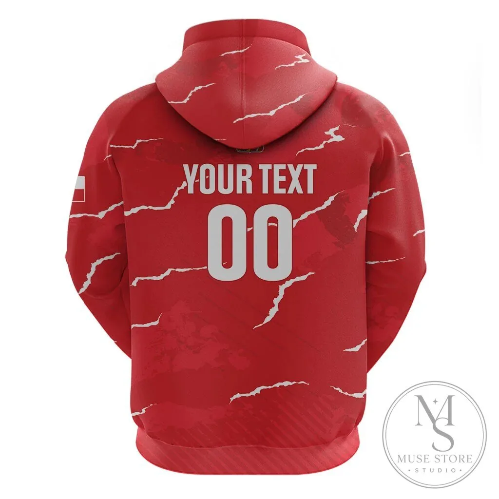 Czech Republic National Handball Team Red Hoodie 10 Czech Republic National Handball Team Red Hoodie