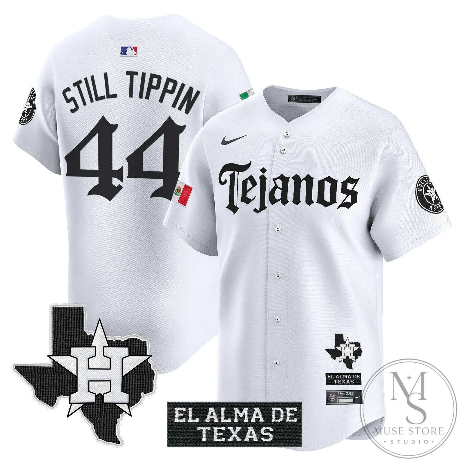 Houston Astros Jose Altuve Tejanos Black Baseball Jersey 37 Houston Astros Jose Altuve Tejanos Black Baseball Jersey