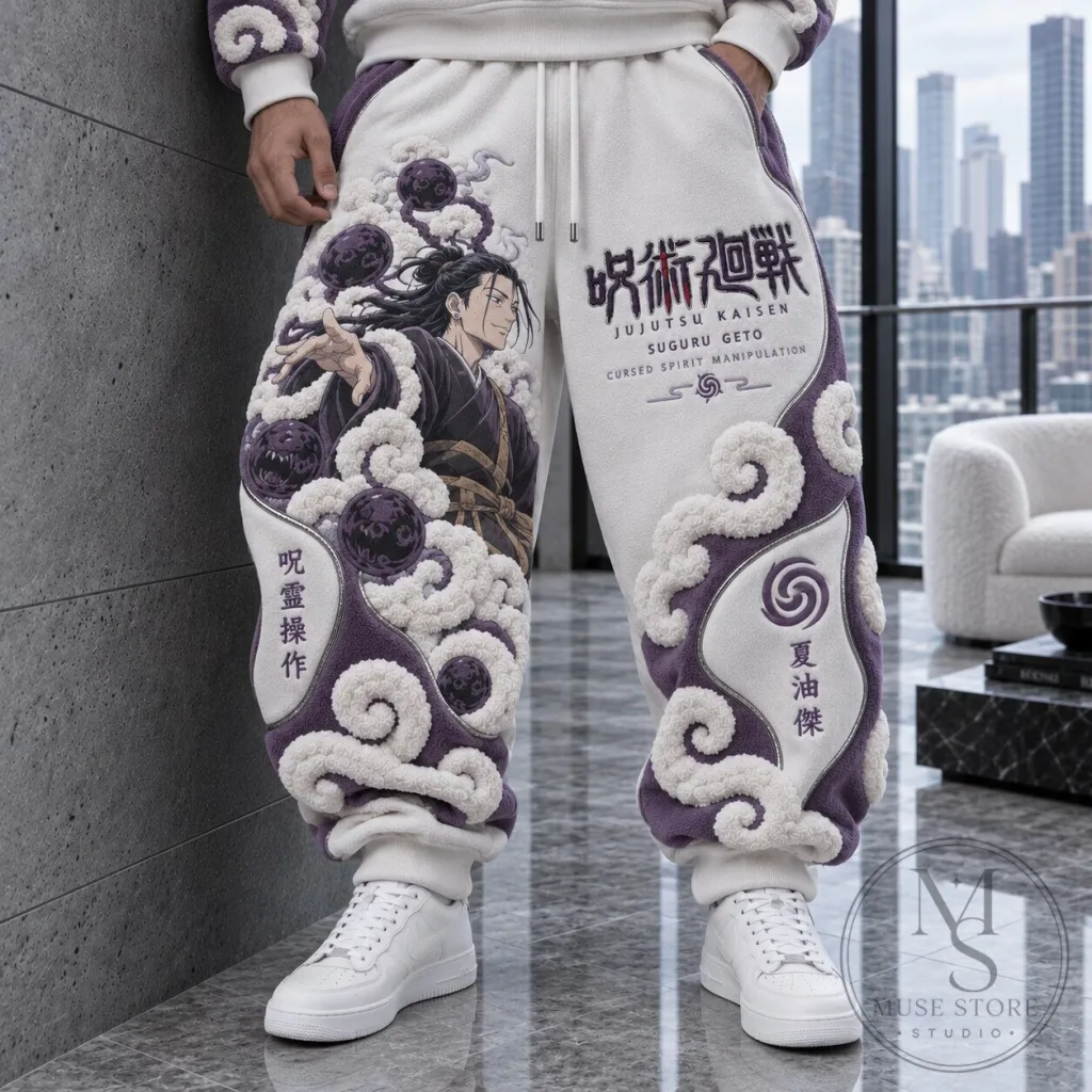 Jujutsu Kaisen Suguru Geto Cursed Spirit Manipulation Sweatpants Jujutsu Kaisen Suguru Geto Cursed Spirit Manipulation Sweatpants