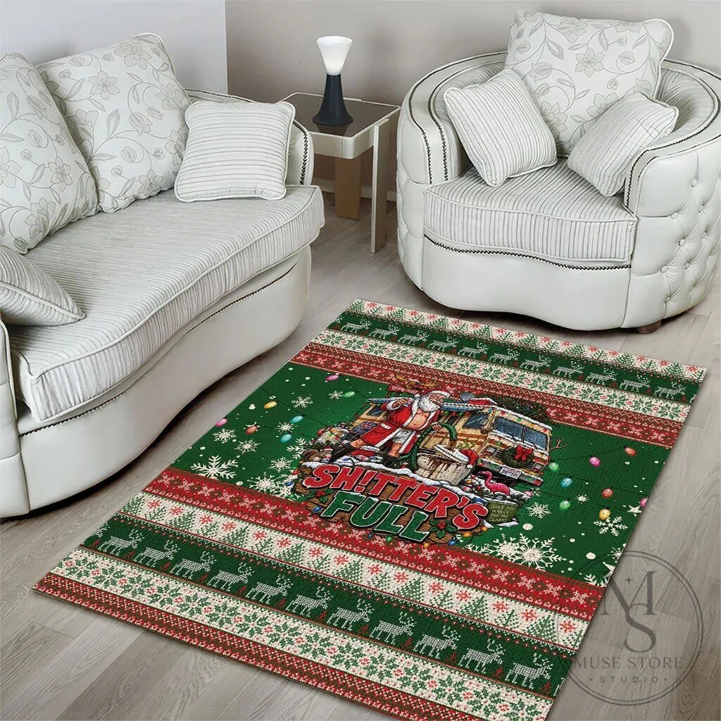 Christmas Vacation Shitter Was Full Funny Holiday Area Rug 10 Christmas Vacation Shitter Was Full Funny Holiday Area Rug