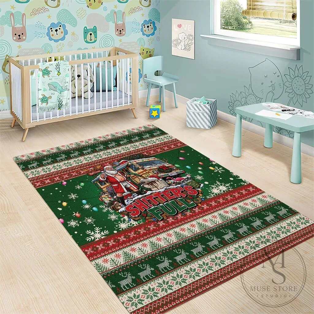 Christmas Vacation Shitter Was Full Funny Holiday Area Rug 11 Christmas Vacation Shitter Was Full Funny Holiday Area Rug