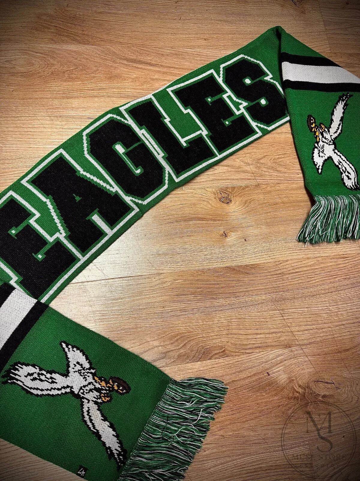 Philadelphia Eagles Retro Kelly Green Breakaway Football Scarf