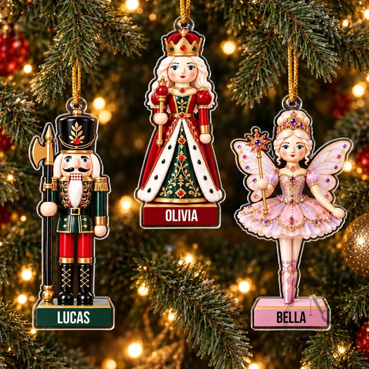 The Nutcracker Ballet Personalized Christmas Tree Holiday Ornament 11 The Nutcracker Ballet Personalized Christmas Tree Holiday Ornament