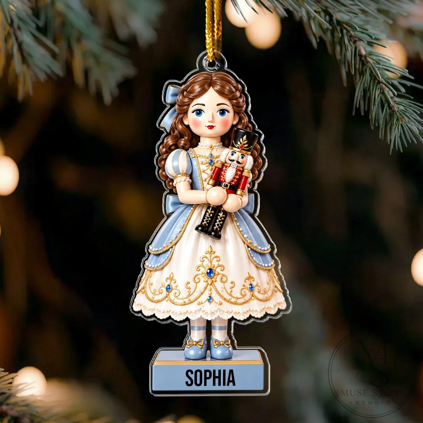 The Nutcracker Ballet Personalized Christmas Tree Holiday Ornament 12 The Nutcracker Ballet Personalized Christmas Tree Holiday Ornament