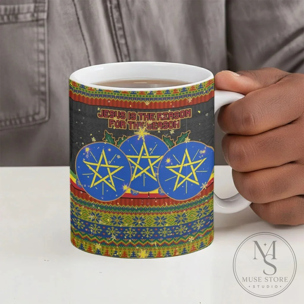 Ethiopian Melkam Genna Jesus Christ Christmas Holiday Ceramic Mug 14 Ethiopian Melkam Genna Jesus Christ Christmas Holiday Ceramic Mug