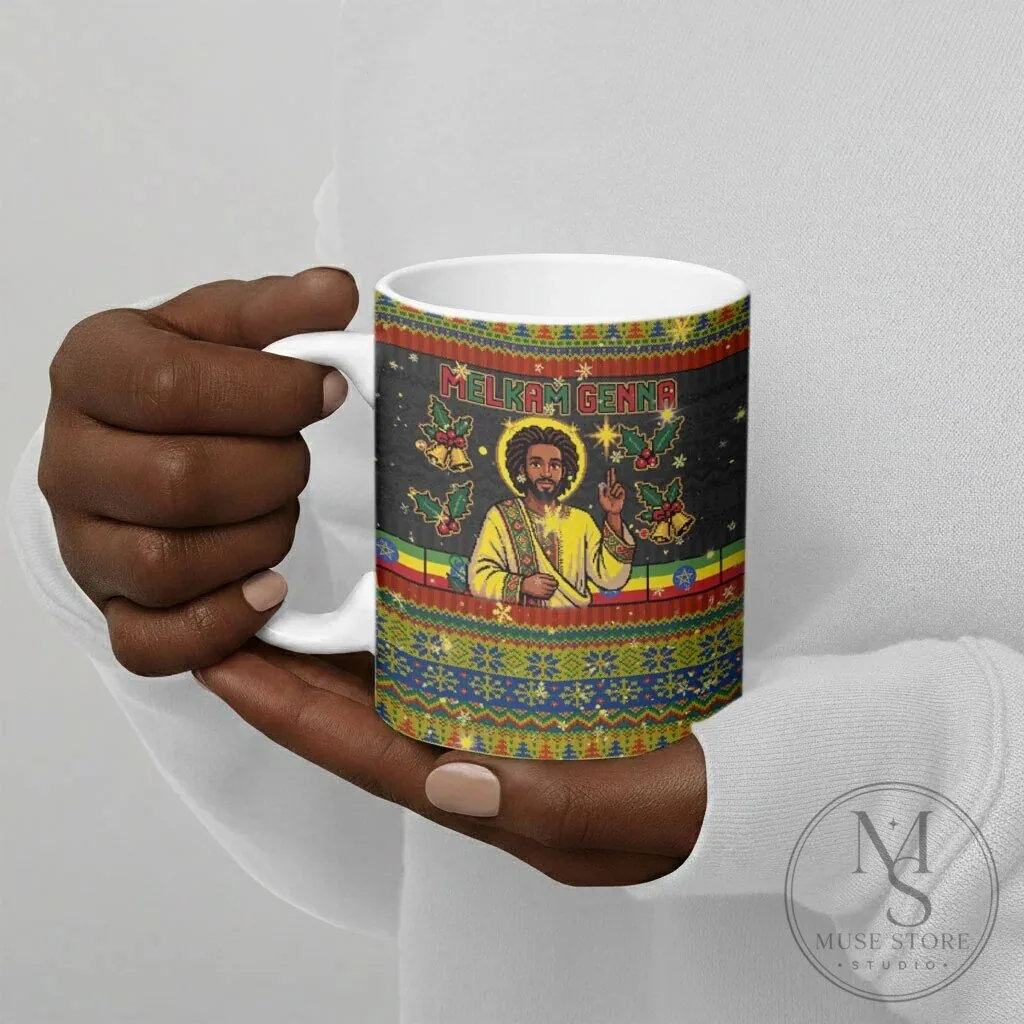 Ethiopian Melkam Genna Jesus Christ Christmas Holiday Ceramic Mug 15 Ethiopian Melkam Genna Jesus Christ Christmas Holiday Ceramic Mug